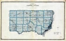 Index Map, Clinton County 1905